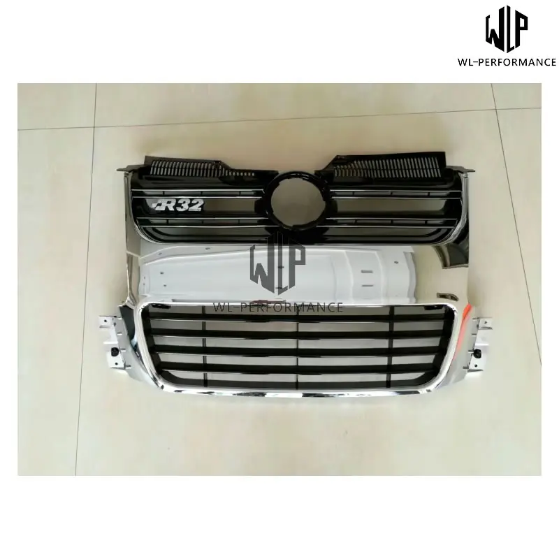 Высококачественный Неокрашенный передний бампер из искусственной кожи с