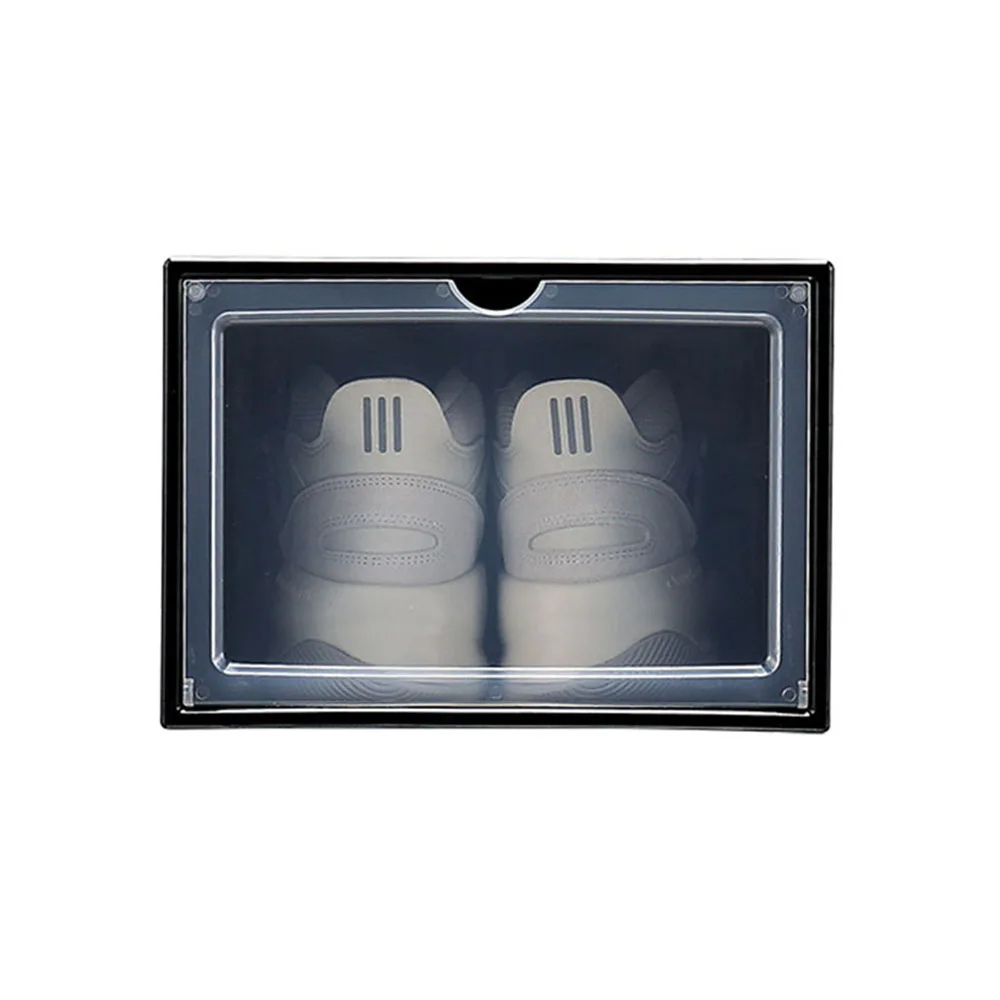 2 шт./набор прозрачная пластиковая коробка для обуви кроссовки баскетбола