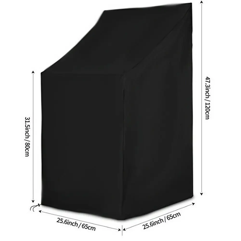 Защита мебели водонепроницаемый чехол на стул из ткани Оксфорд для улицы сада