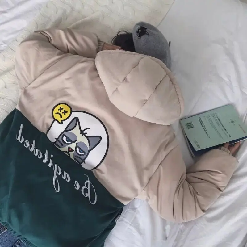 2020 men's clothing new cotton thickened coat bread autumn winter cotton-padded jacket to keep warm | Мужская одежда