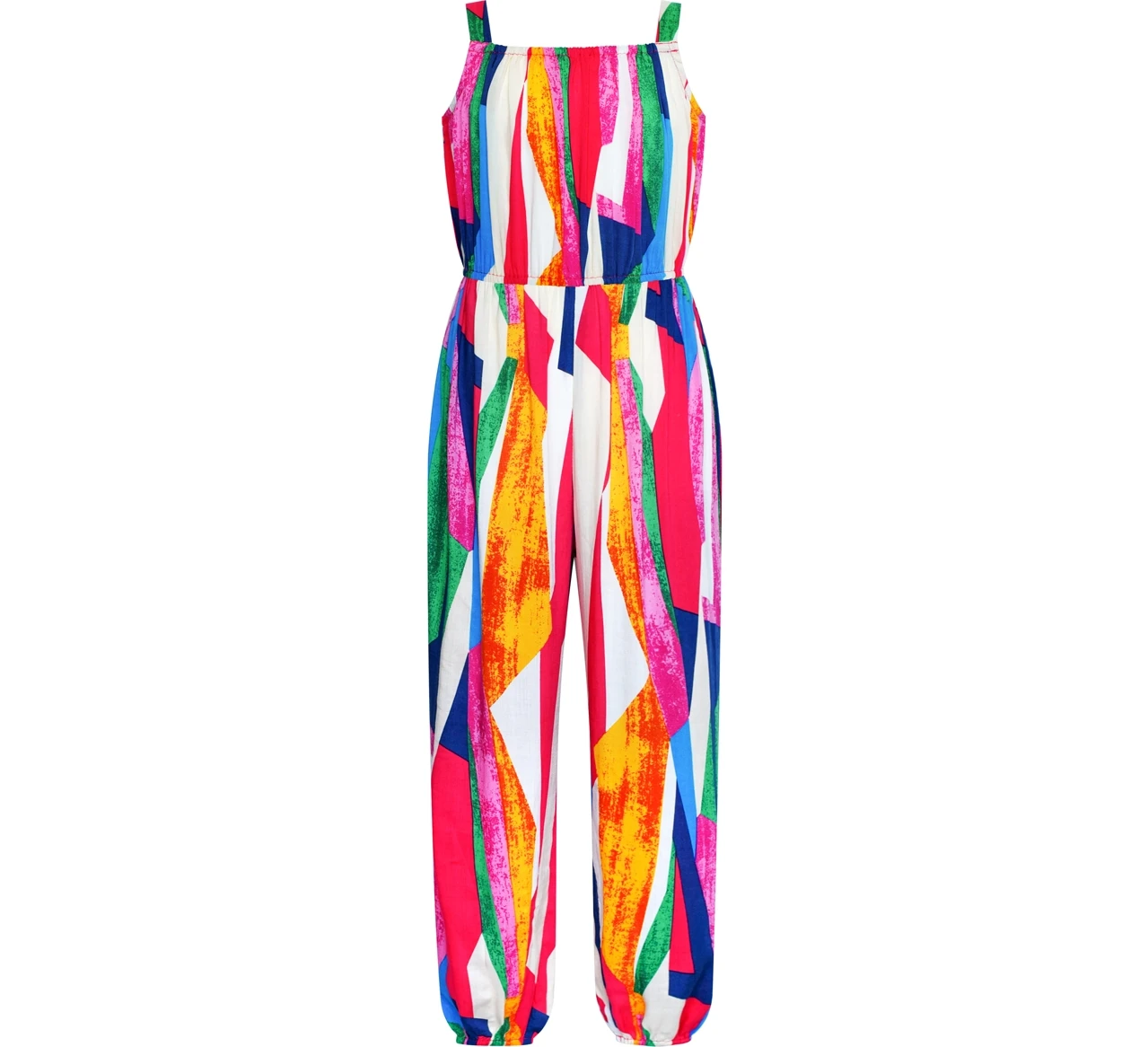 Sunny Fashion платья для девочек платье Девочки Комбинезон Красочный Богемский Стиль