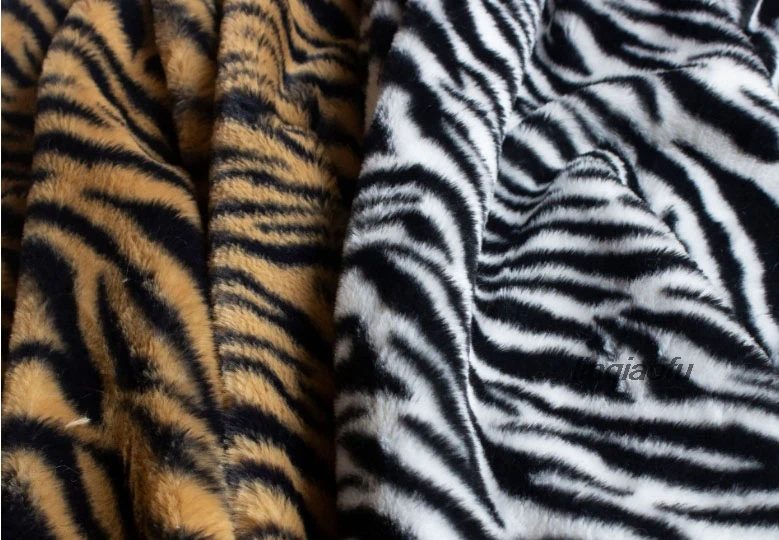 Черно белый принт с лошадью имитация кроличьего меха одежда принтом домашний