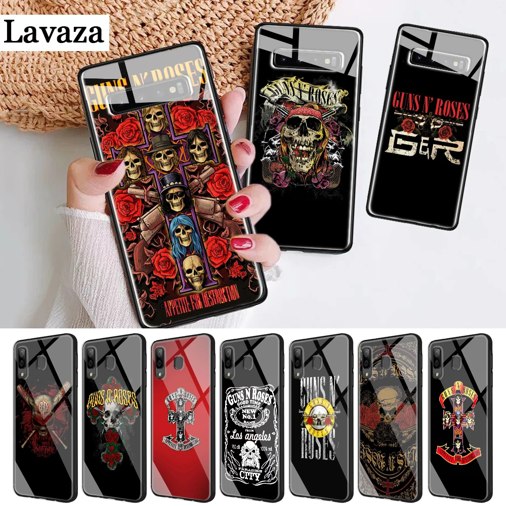 157d Guns n roses стекло чехол для Samsung S7 край S8 S9 S10 Plus Note 8 9 10 A10 A20 A30 A40 A50 A60 A70|Бамперы| |