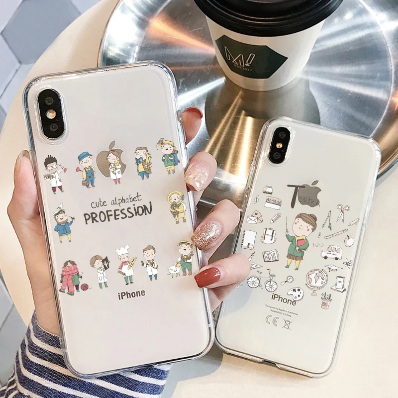 Силиконовый мягкий чехол для iPhone 11 11Pro X XS MAX 6 6s 7 8Plus 5 Φ SE XR 10 capa с изображением