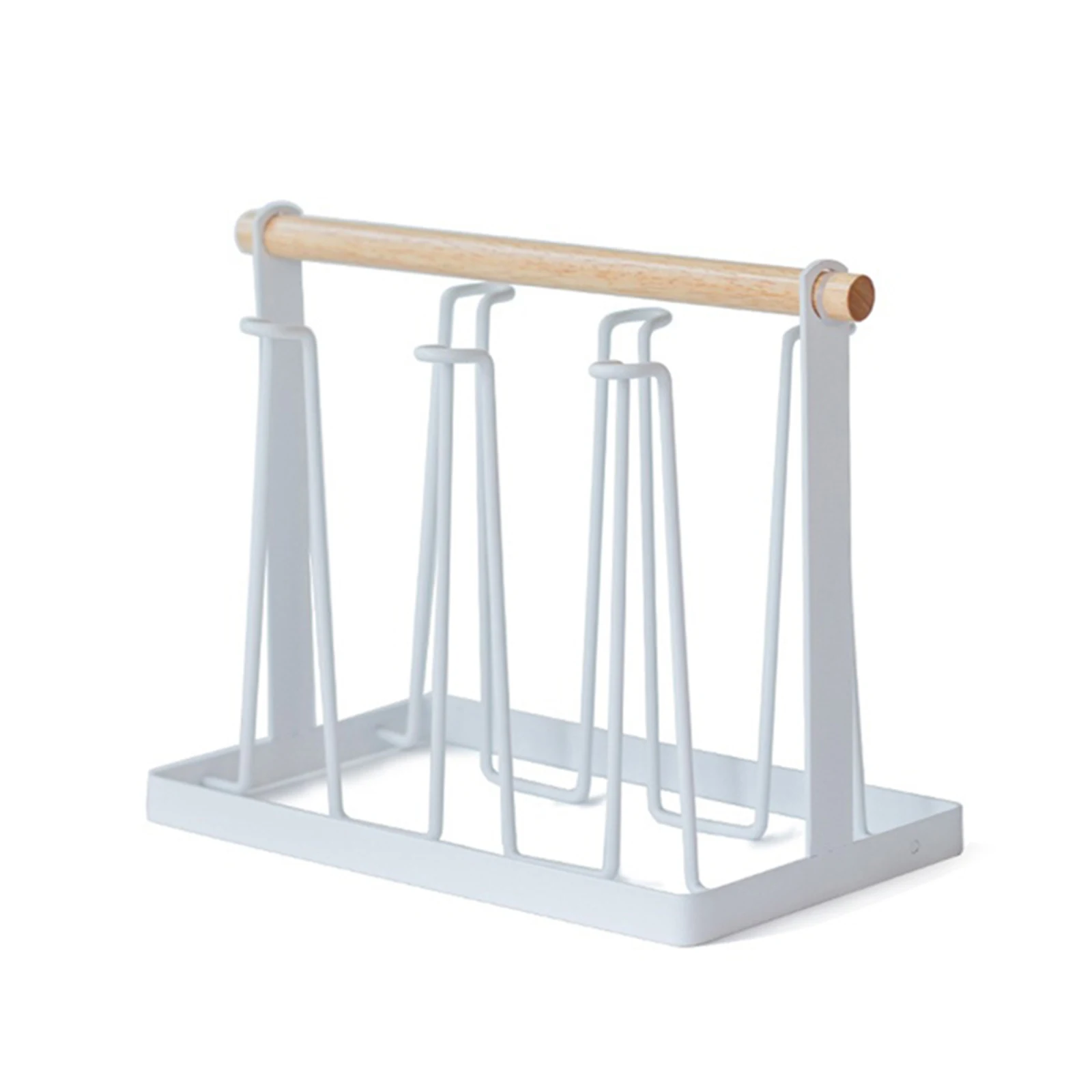 

Cup Drying Rack Drinking Glass and Sports Bottle Drainer Stand and Mug Tree for Kitchen Countertop TP-Hot