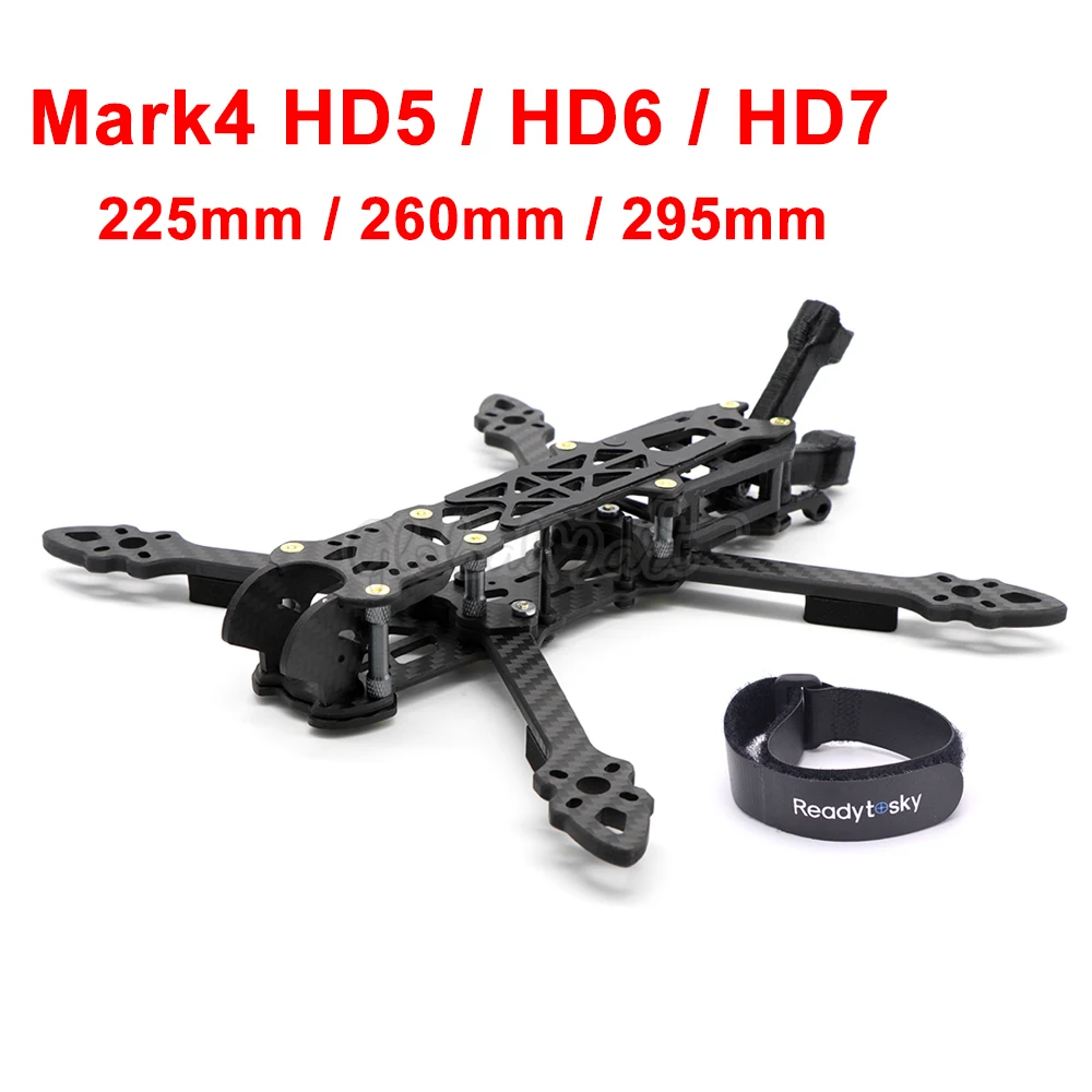Mark4 HD5 5 дюймов 225 мм/HD6 6 260 мм/HD7 7 295 мм карбоновое волокно Фристайл Квадрокоптер