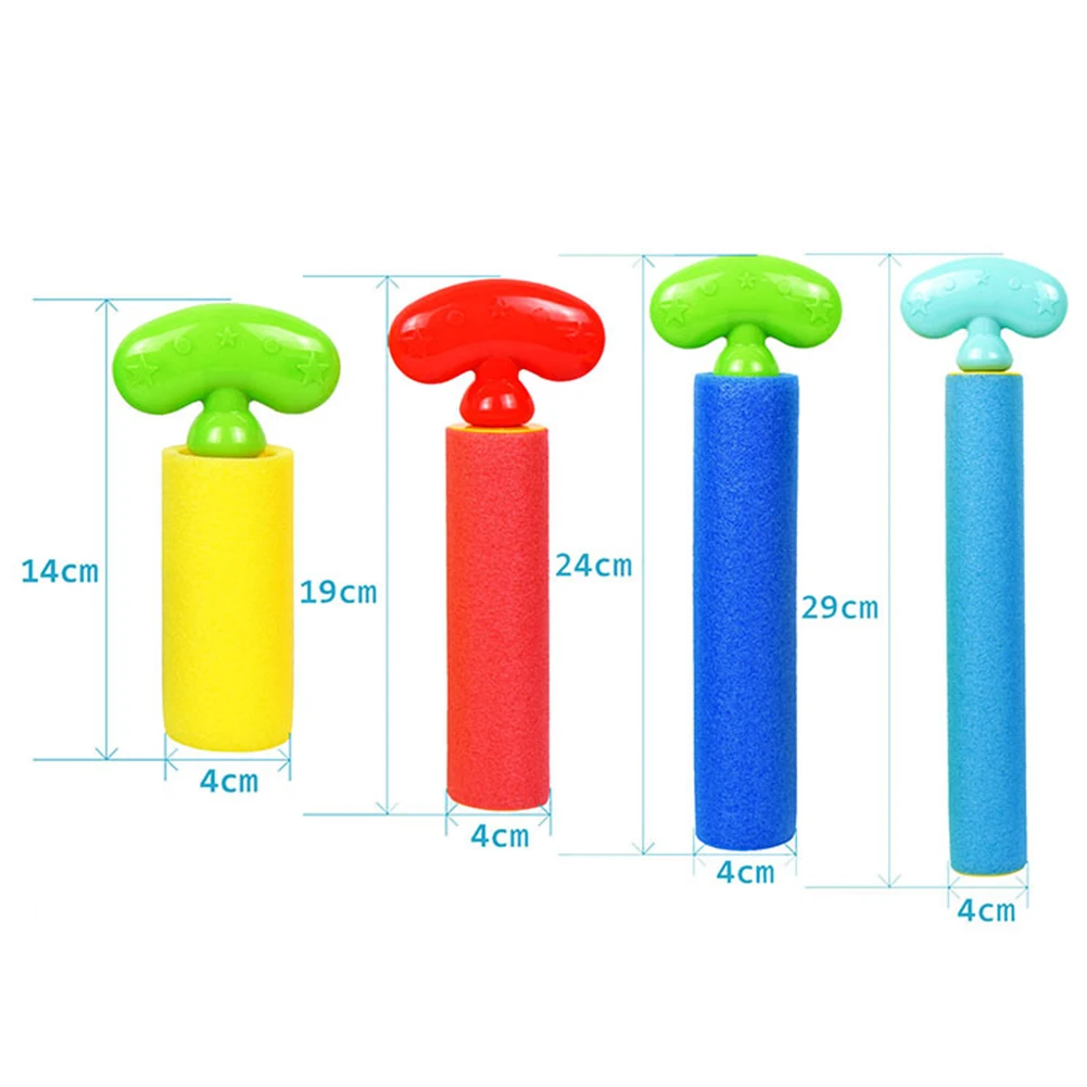 

6Pcs Foam EVA Pull Out Water Shooters Summer Outdoor Pool Beach Kids Play Toy Kids Educational Toys for Children Gifts