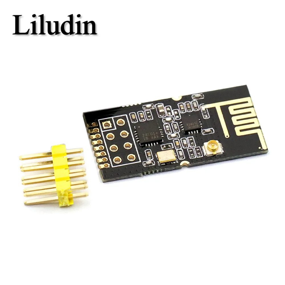 NRF24L01 + 2 4G модуль беспроводной передачи данных 4 ГГц обновленная версия PA LNA 1000