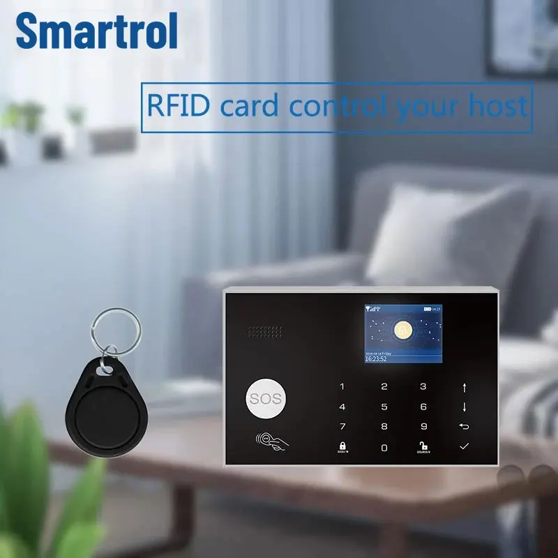 

RFID Arm&disarm Wireless Smart RFID Card Tag Ring Card Proximity Token Access Duplicate For Home Security Alarm System