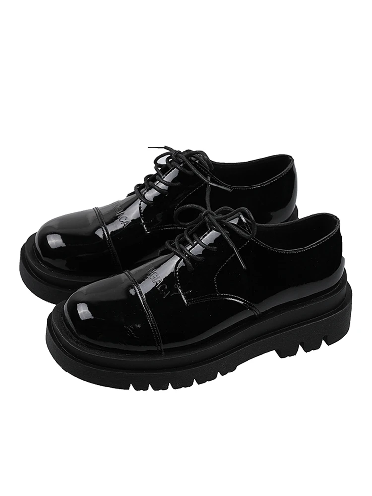 

Shoes Woman 2021 Round Toe Autumn All-Match Loafers With Fur Modis Oxfords Female Footwear Casual Sneaker New Fall Slip-on Cute