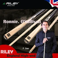 riley snooker kit rhy handmade 34 piece snooker cue one piece cue with riley case with extension 9 5 mm tip billiard cue