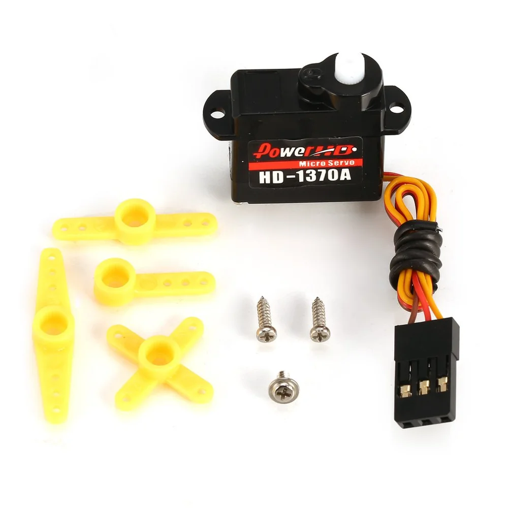 Мощный мини сервопривод с крутящим моментом цифровой пластиковый шестеренок без