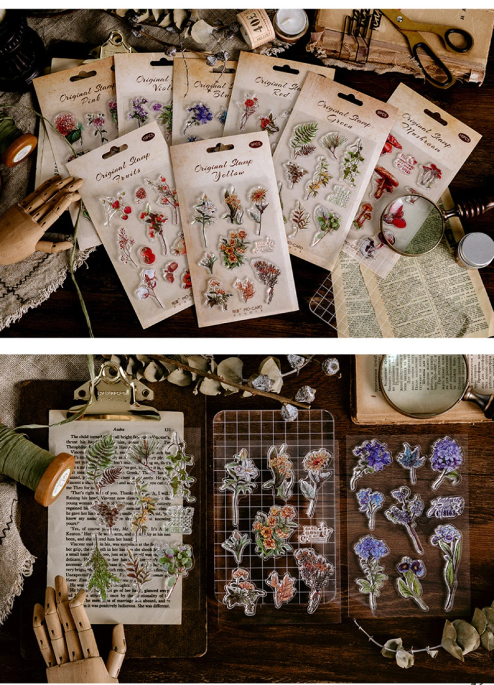 1 Набор силиконовые уплотнения для фотоальбома|Штампы и печати| |