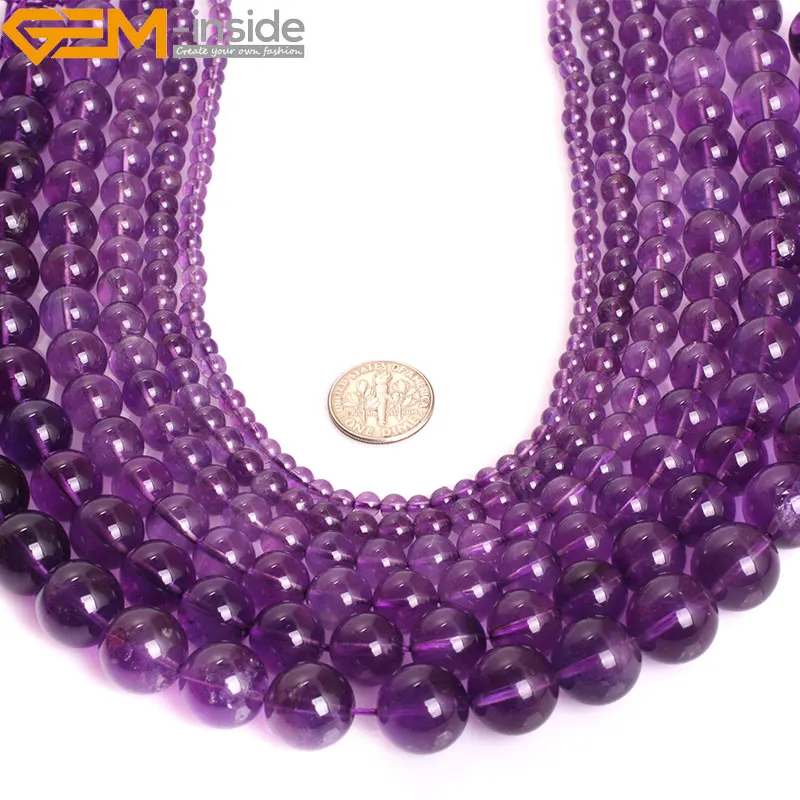 AAA класса натуральный круглый гладкий светильник пурпурные аметисты каменные