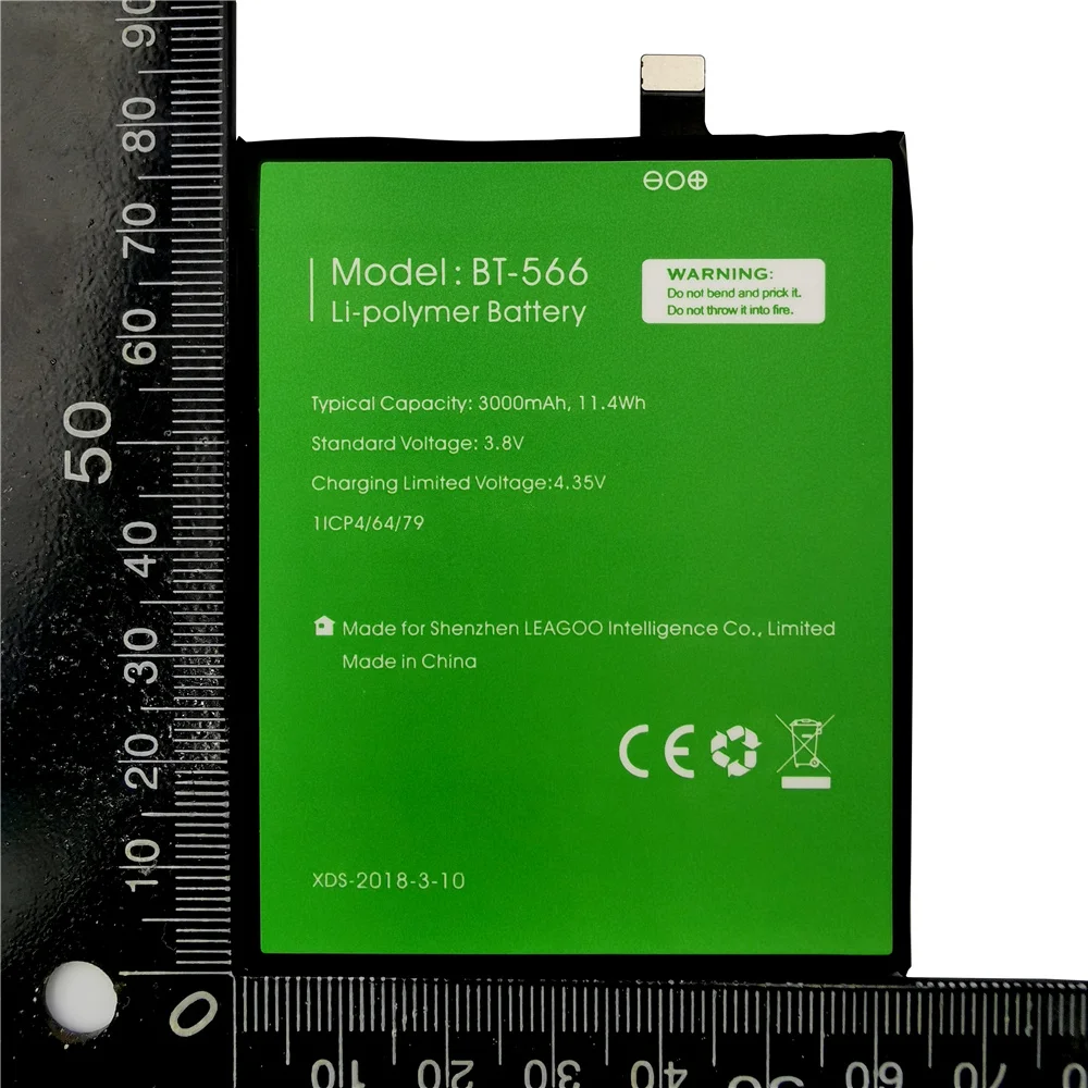 Новый 100% оригинальный аккумулятор BT-566 3000 мА · ч для Leagoo KIICAA Mix T5 T5C BT565 мобильный