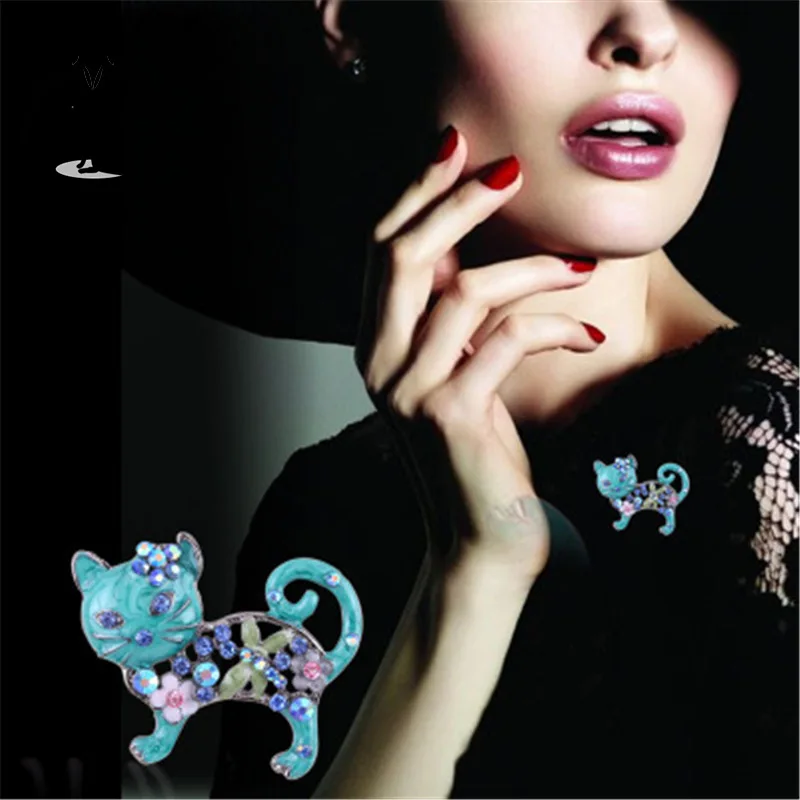 Вонючий кот евро американская брошь котенок масляное покрытие сохраняющее цвет