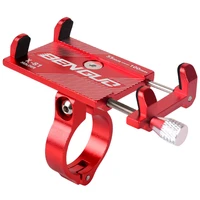 aluminum alloy bicycle phone holder for mountain bike adjustable telephone racks handlebar navigation frame bike accessories