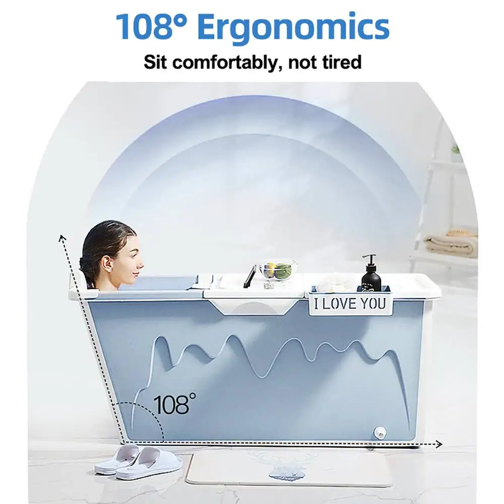 Портативное Складное Сиденье для ванны 105 см | Дом и сад