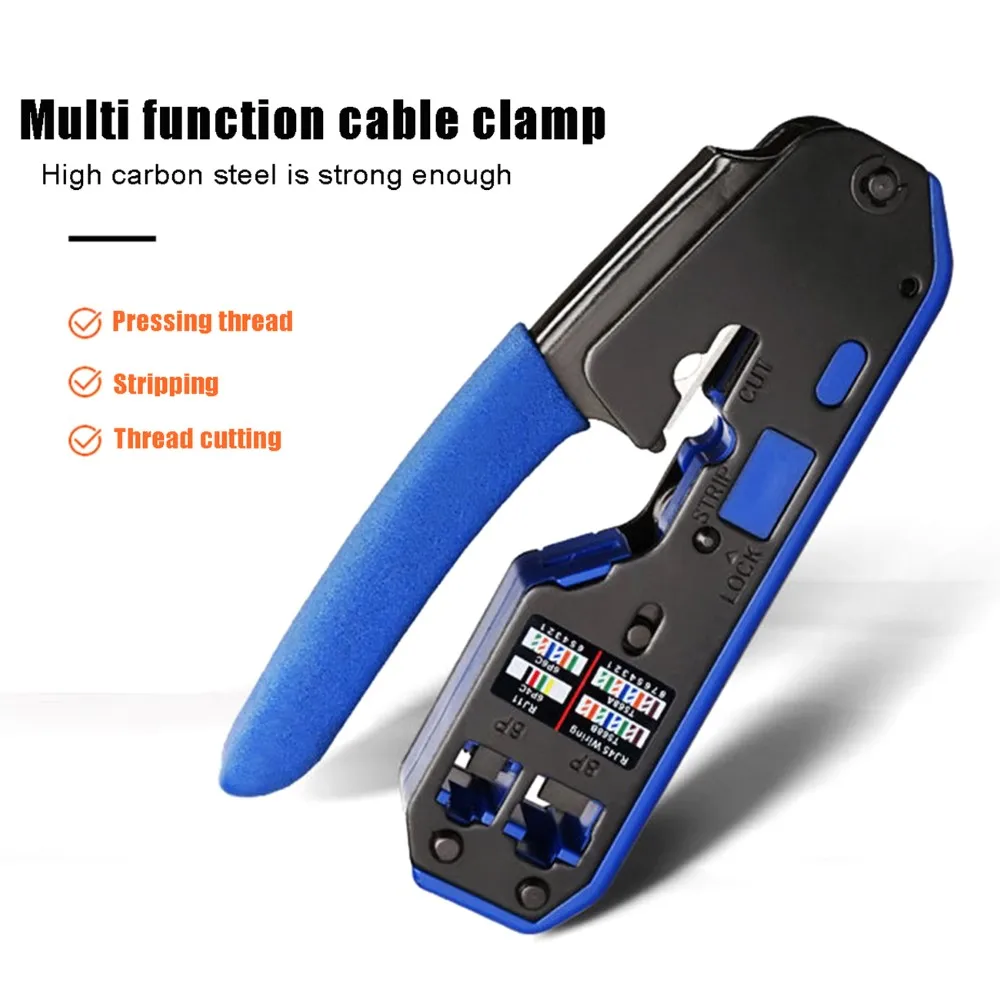 

Набор ручных инструментов Rj45 для обжима кабеля Lan 6P 8P