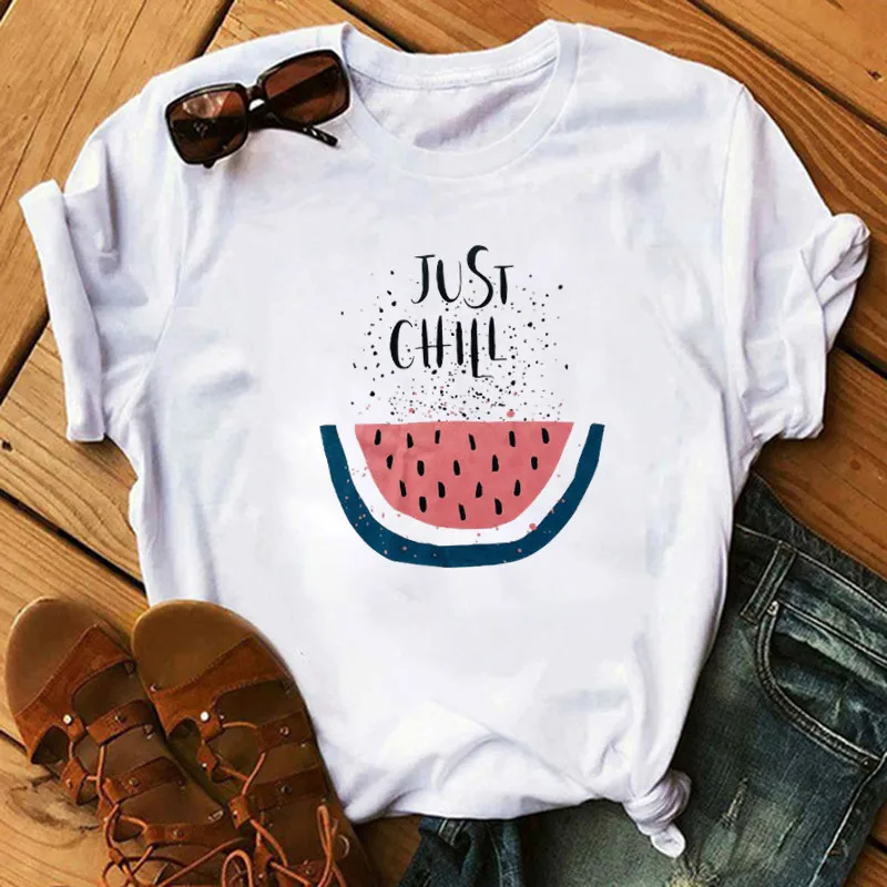 

Summer Pineapple Fruits Women Clothing T-shirt Fashion Female Tee Top Graphic T Shirt Women Kawaii Tshirt Hipster Streetwear