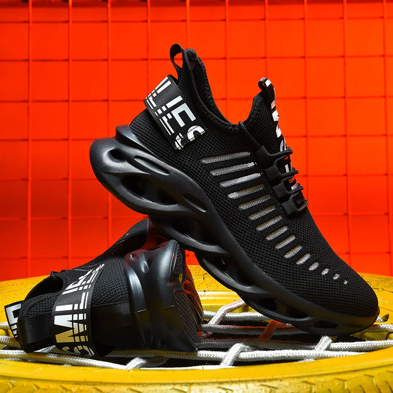 

Men's Sneakers Breathable Mesh Running Shoes Platform Casual Sneakers Light Soft Fashion Outdoor Sport Gym Mens Shoes
