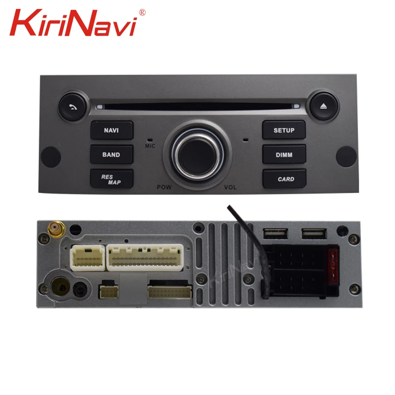 KiriNavi " HD сенсорный дисплей Android 9,0 для peugeot 407 2004-2009 Автомагнитола MP4 аудио gps навигация мультимедийные плееры