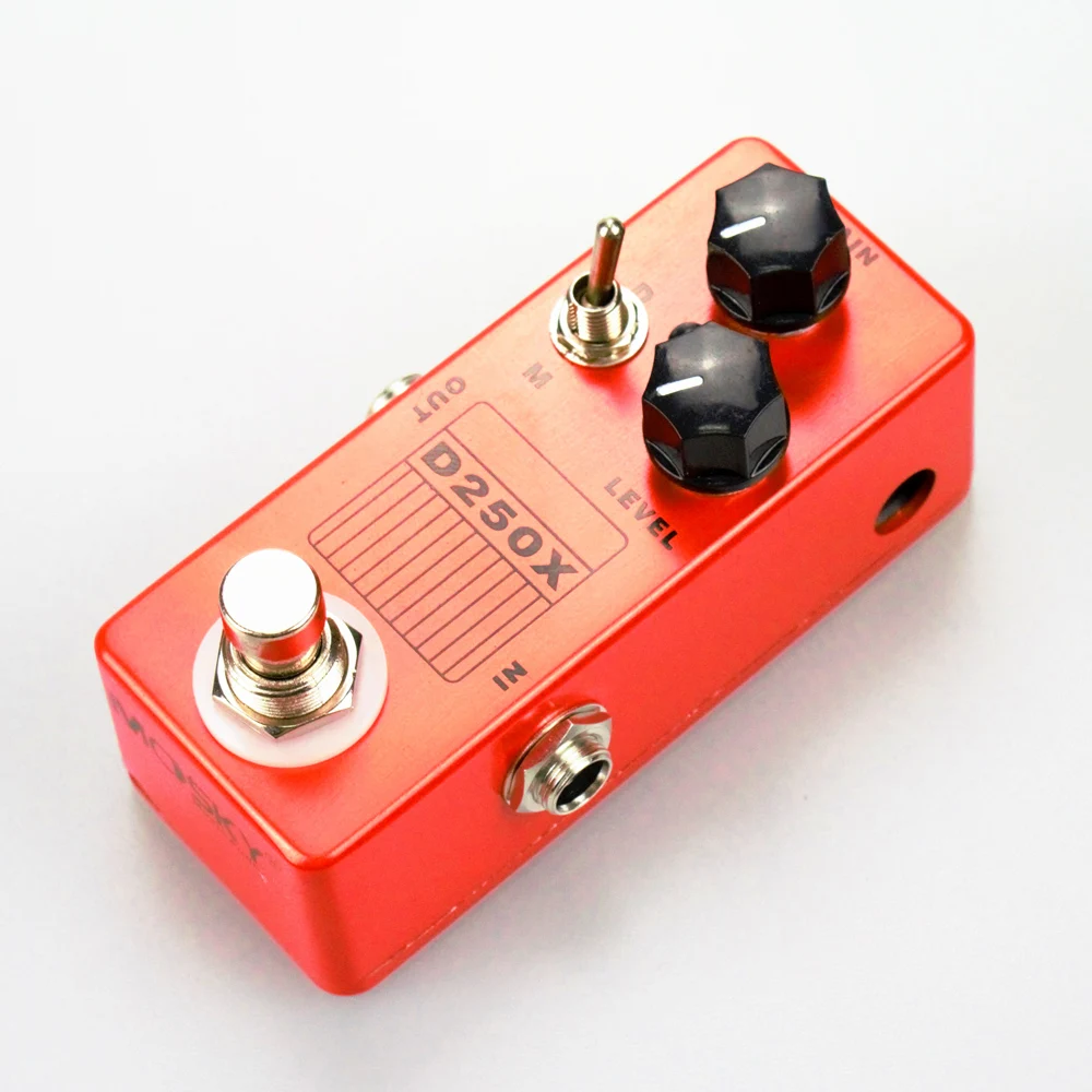 Mosky D250X предусилитель Overdrive гитарная педаль привода для звукового эффекта