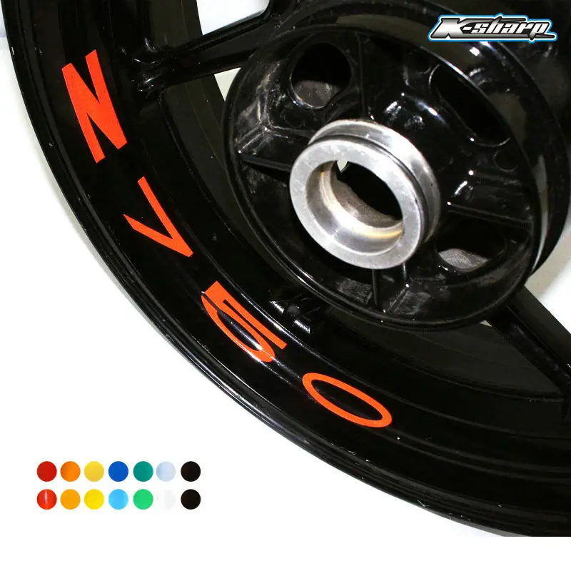 

8 X CUSTOM INNER RIM DECALS WHEEL Reflective STICKERS STRIPES FIT KAWASAKI Z 750