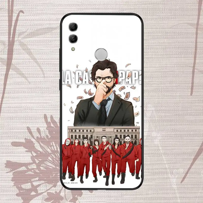 

TV Money Heist House Paper Phone Case For Huawei Honor 7C 7A 8X 8A 9 10 10i Lite 20 NOVA 3i 3e