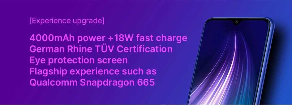 Смартфон Xiaomi Redmi Note 8 с глобальной версией, 3 ГБ, 32 ГБ, Восьмиядерный процессор Snapdragon 665, 4000 мАч, 6,3 дюйма, FHD, 48 МП, четырехъядерный мобильный телефон