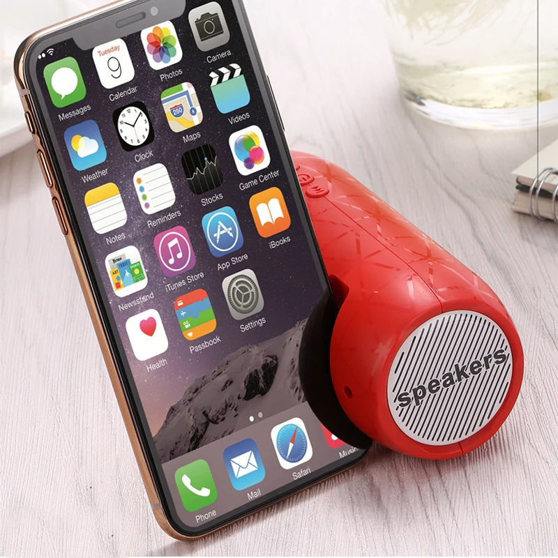 Soundbar портативный динамик держатель для телефона беспроводной Bluetooth музыкальный