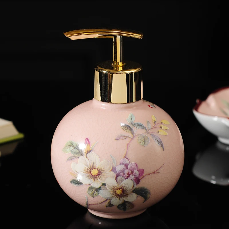 Декоративная керамика для ванной комнаты европейская ручная бутылка