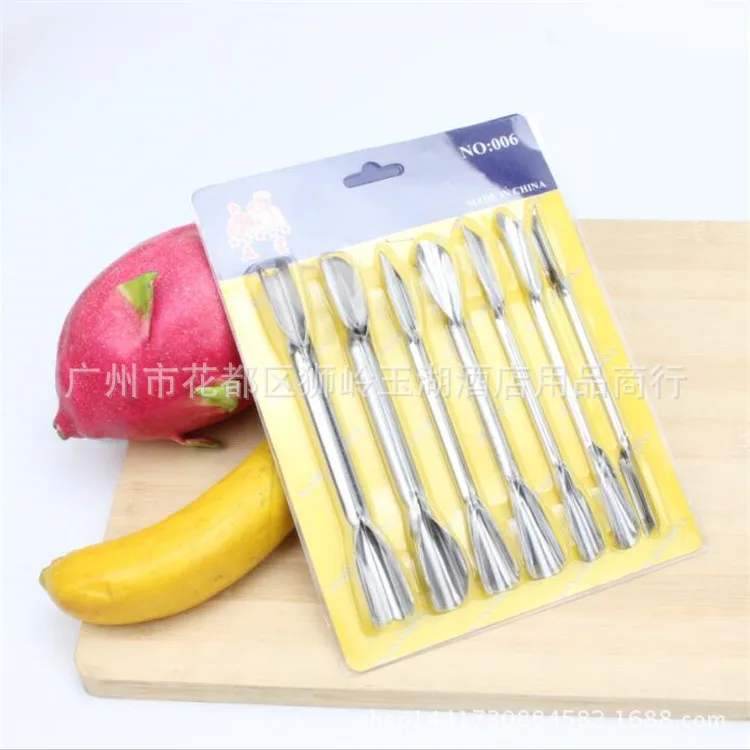 Кухонный нож для резьбы по фруктам повара пище набор бару фруктам|Резьба| |