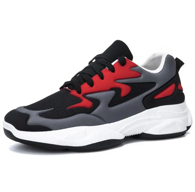 

2021 Spring New Men Casual Shoes Lace up Men Shoes Lightweight Comfortable Breathable Walking Sneakers Trainers Zapatos Hombre