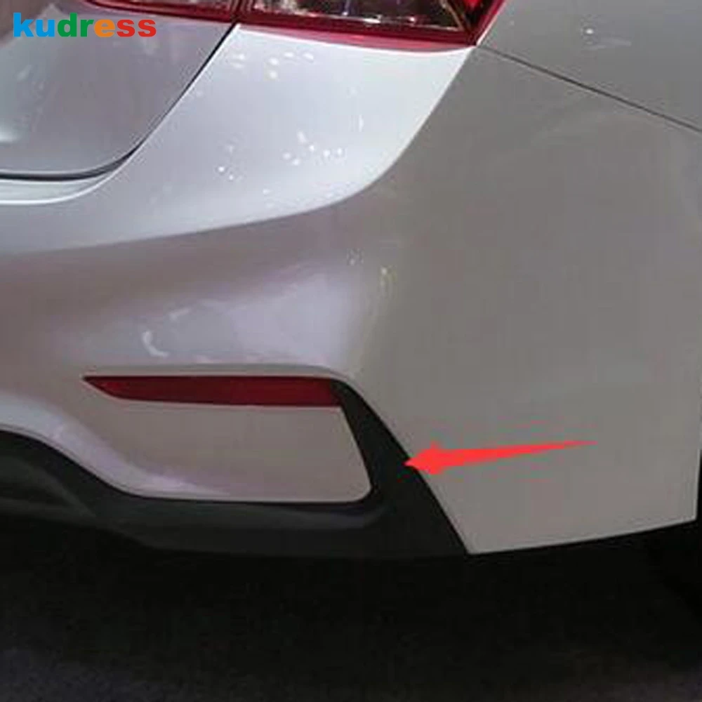 Для hyundai Verna Solaris Accent- 5th внешний задний противотуманный светильник, противотуманный светильник, лампа для бровей, крышка для век, аксессуары для украшения