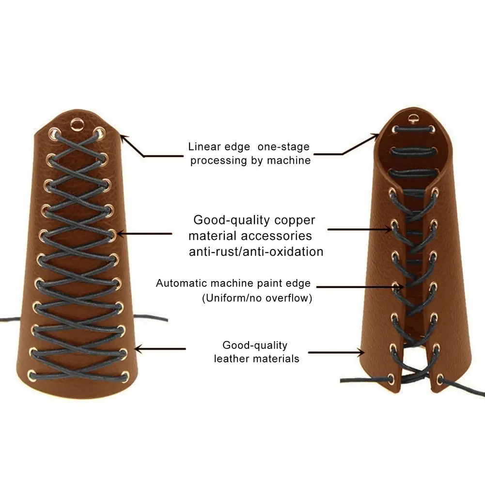 Браслет из искусственной кожи в стиле панк | Спорт и развлечения