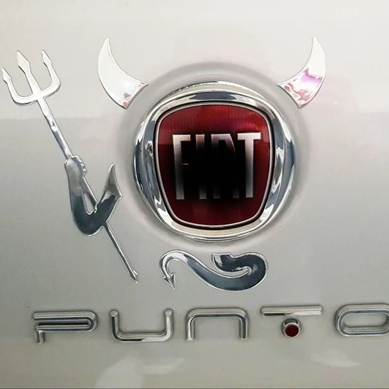 3D хромированная наклейка Devil автомобильные аксессуары смешная Автомобильная