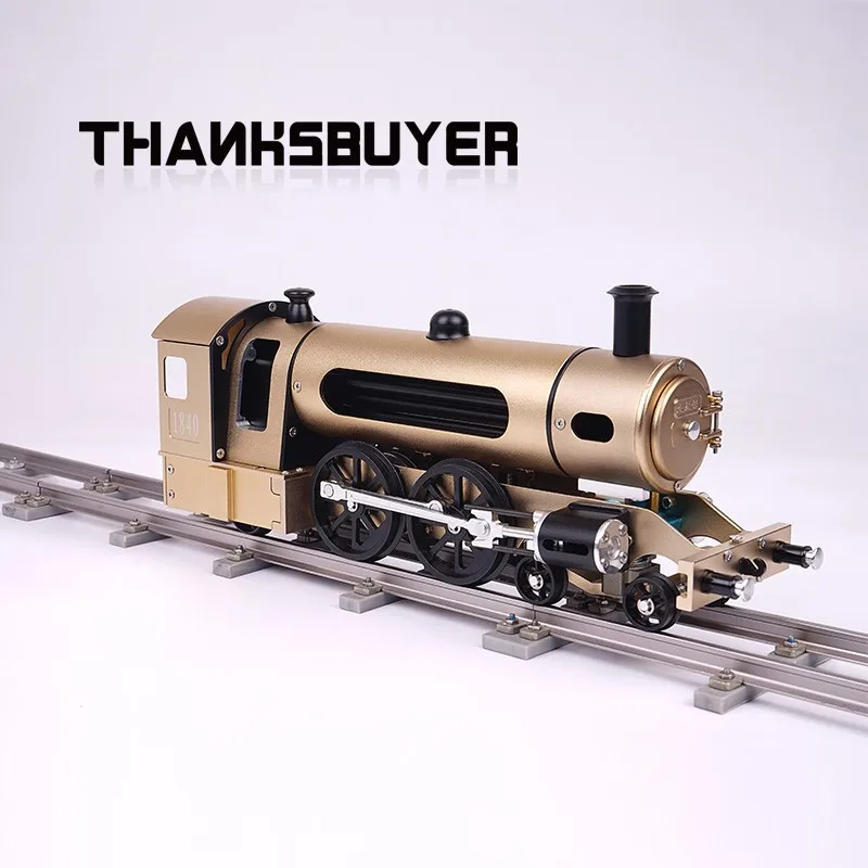 Паровой поезд паровой локомотив модель с треком разборная игрушка подарок