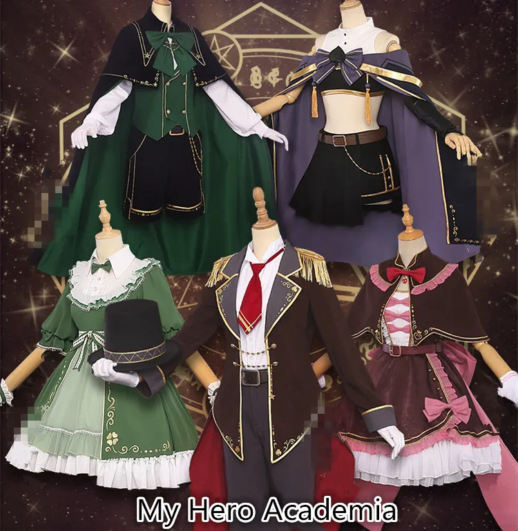 Костюм для косплея Моя геройская Академия магический ученик Izuku Midoriya deku Asui Tsuyu OCHACO