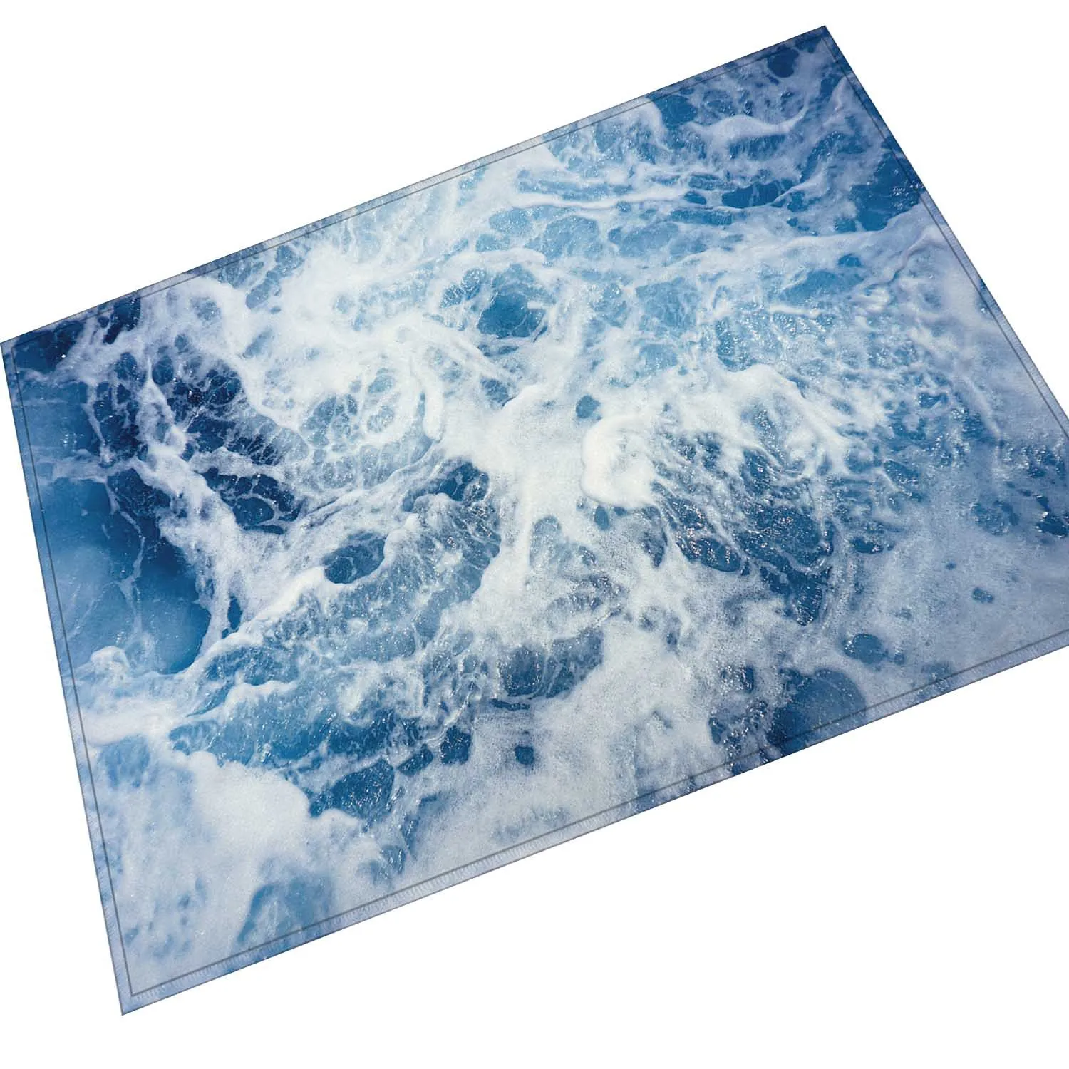 

Zeegle Wave Pattern Modern Entrance Doormats Area Rug For Living Room Bedroom Carpets Bedside Mats Anti-slip Bathroom Floor Mats