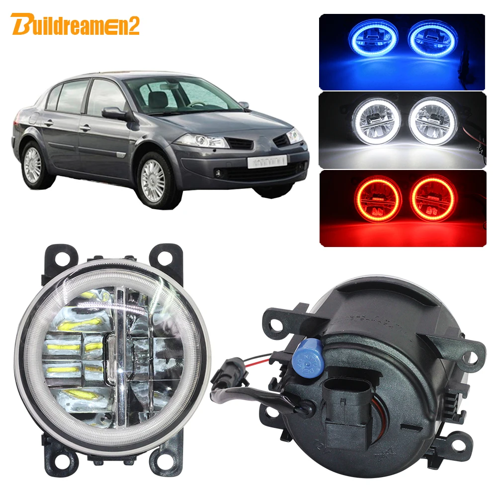 Buildreamen2 для Renault Megane 2 II/3/III 2002 2015 автомобиля H11 4000LM светодиодный лампы