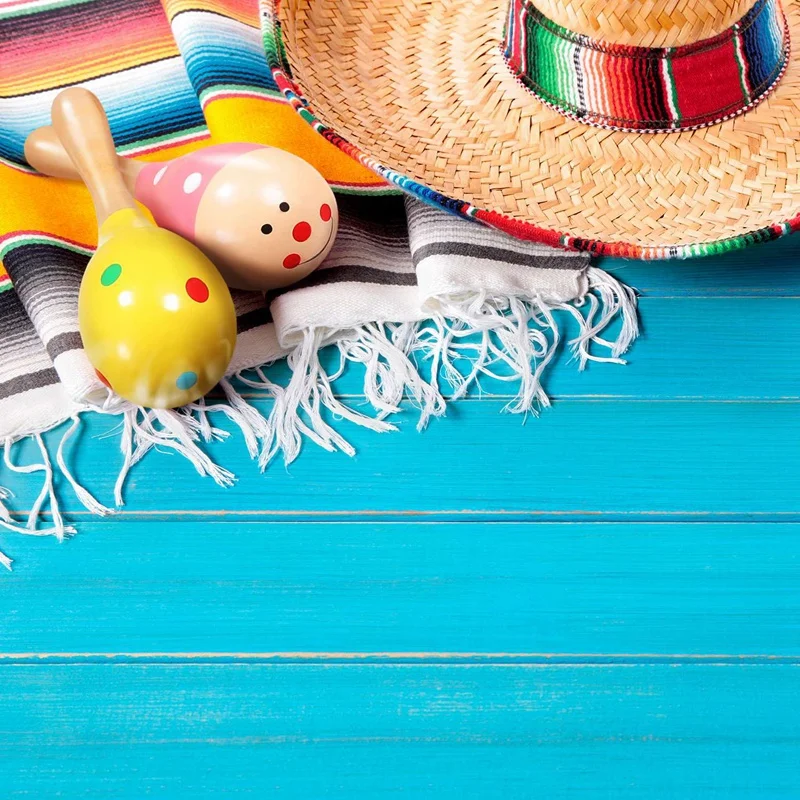 12 штук Maracas для Maraca вечерние любимые деревянные красочные мини Fiesta Favours