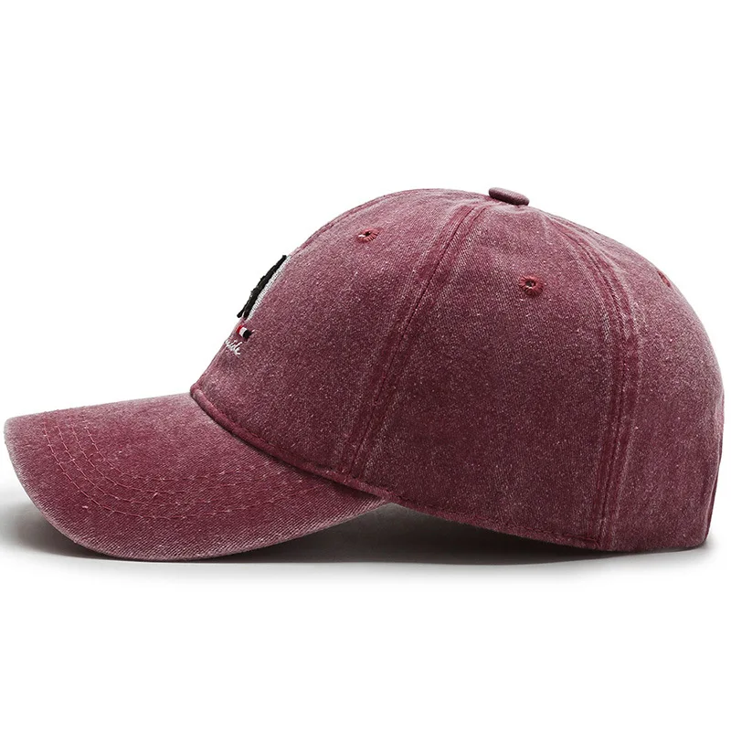 Новая мужская бейсбольная Кепка из промытого хлопка винтажная Snapback для женщин и