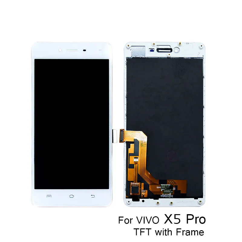 AMOLED/TFT lcd дисплей для Vivo X5 Pro кодирующий преобразователь сенсорного экрана в сборе