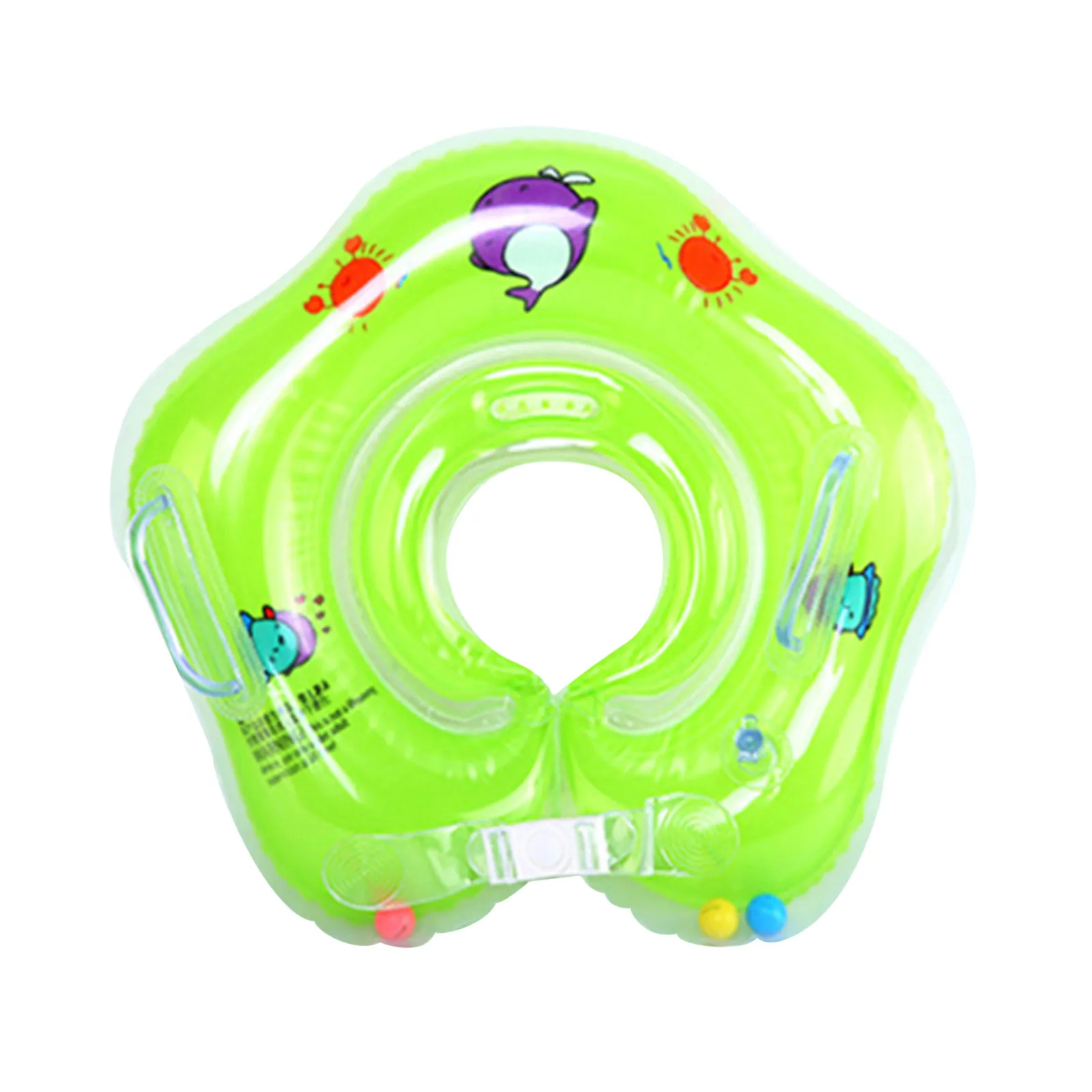 

Swimming Baby Accessories Neck Ring Tubesummer SaQWty Infant Float Circle For Bathing Inflatable Dolphin Inflatable Water QW