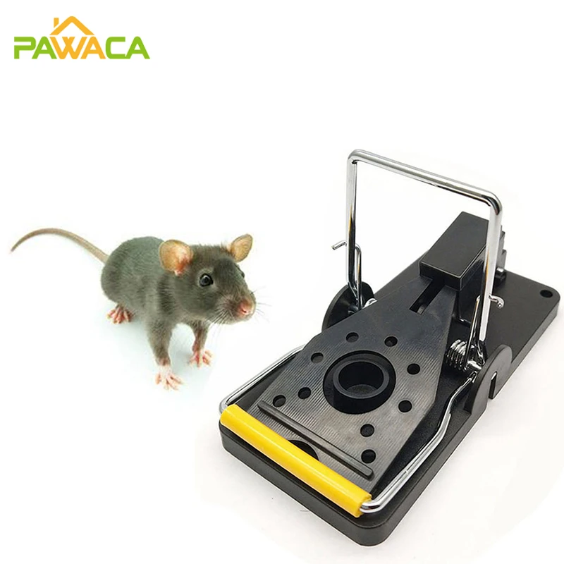 

Reusable Mousetrap Rat Catching Mouse Trap Mice Killer Control Pest Bait Snap Spring Rodent Catcher Trap-Easy PBT Reject Stuff