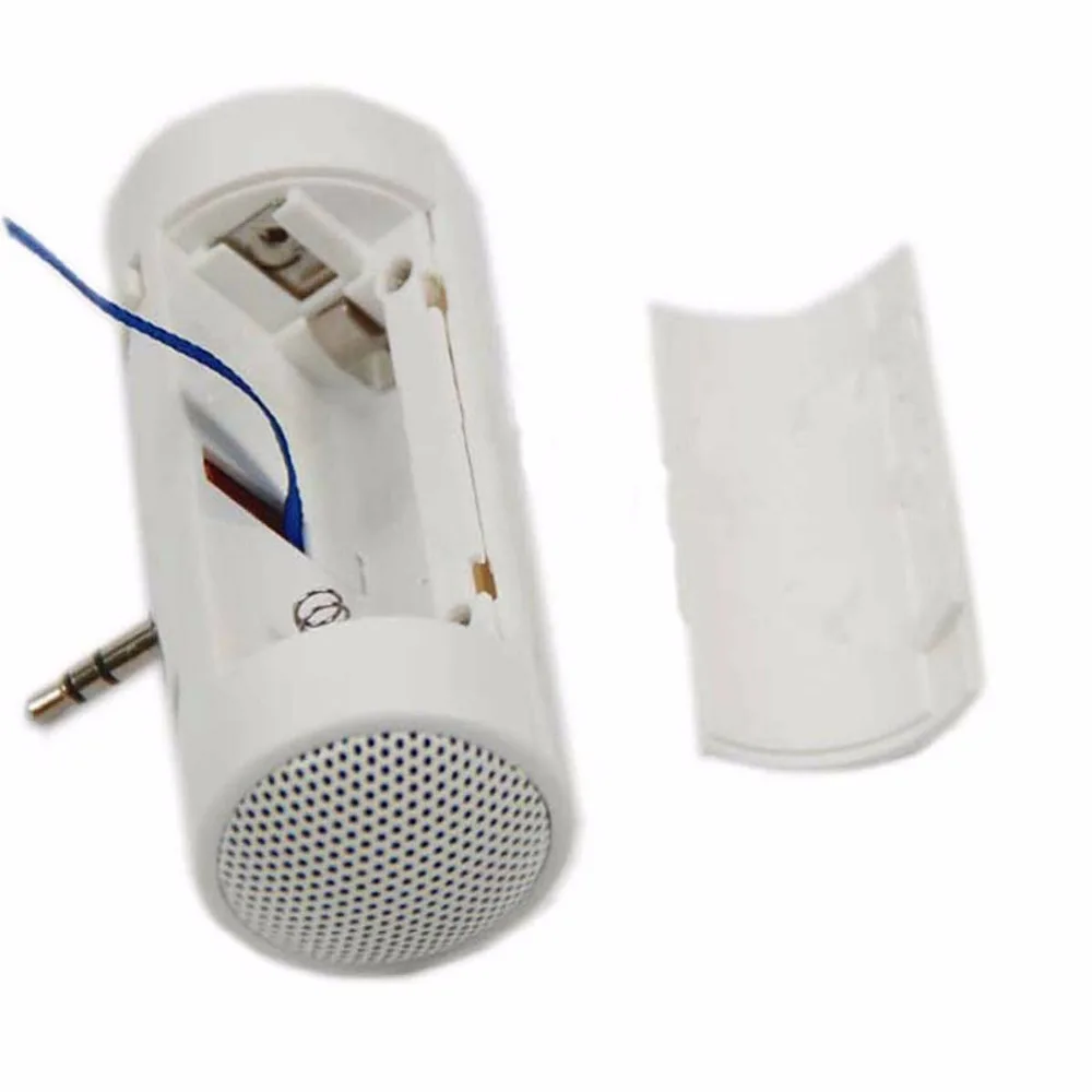 

Mini Stereo Sound Mobile Phone Speaker Portable Column Box Loudspeaker 3.5mm Standard Connector For Smart Phone MP3 MP4 Laptop