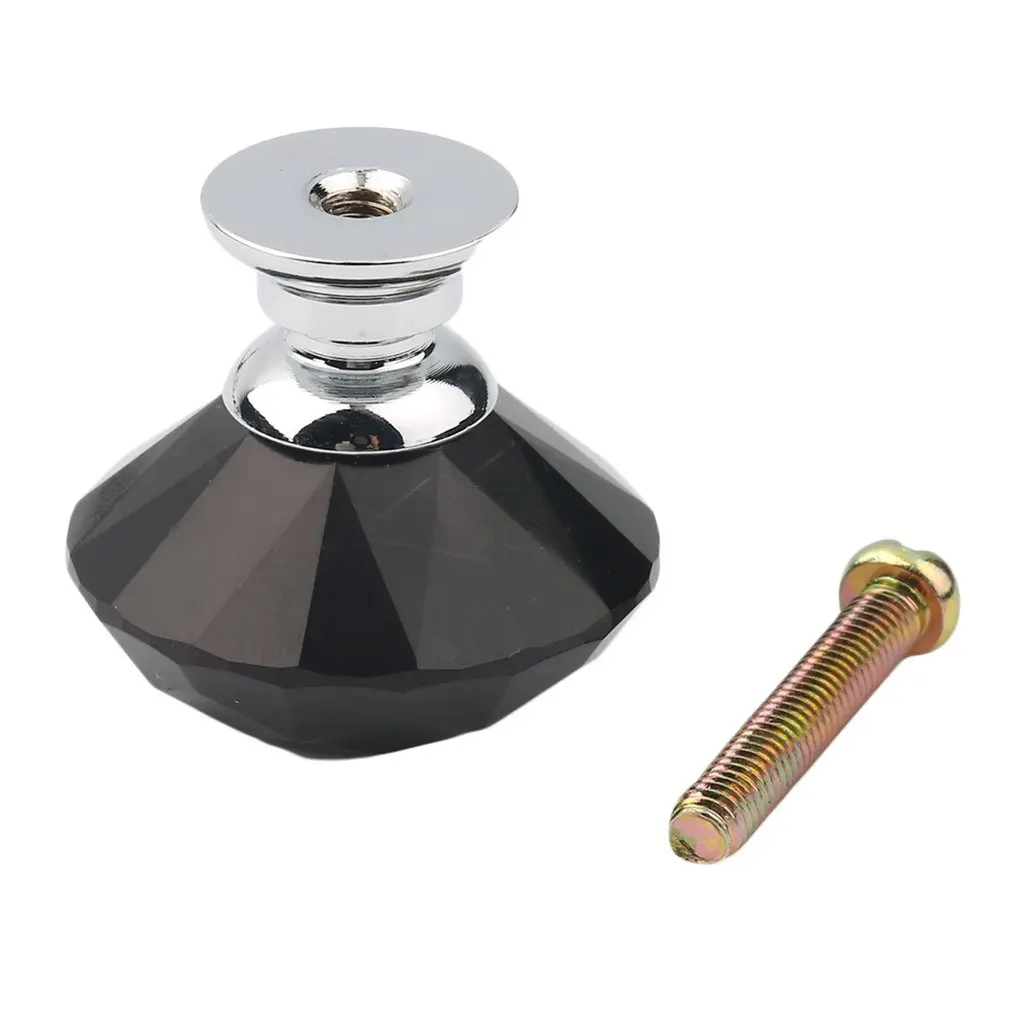 1 шт. кристально покрытая ручка шкафа шкаф ящик выдвижные ручки | Обустройство