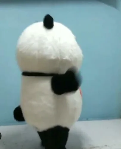 Костюм-талисман плюшевый в виде панды для косплея | Тематическая одежда и