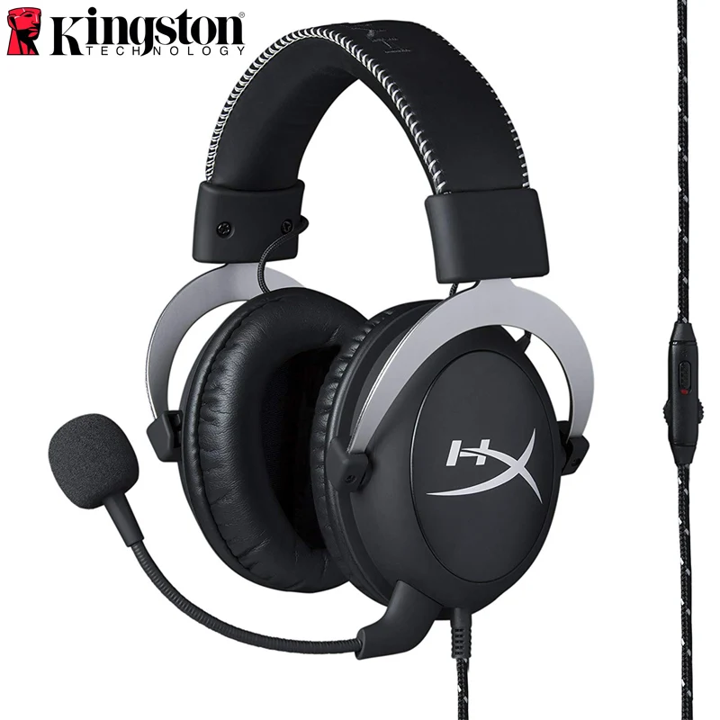 Игровая гарнитура HyperX Cloud Core подходит для компьютера телефона планшета наушников